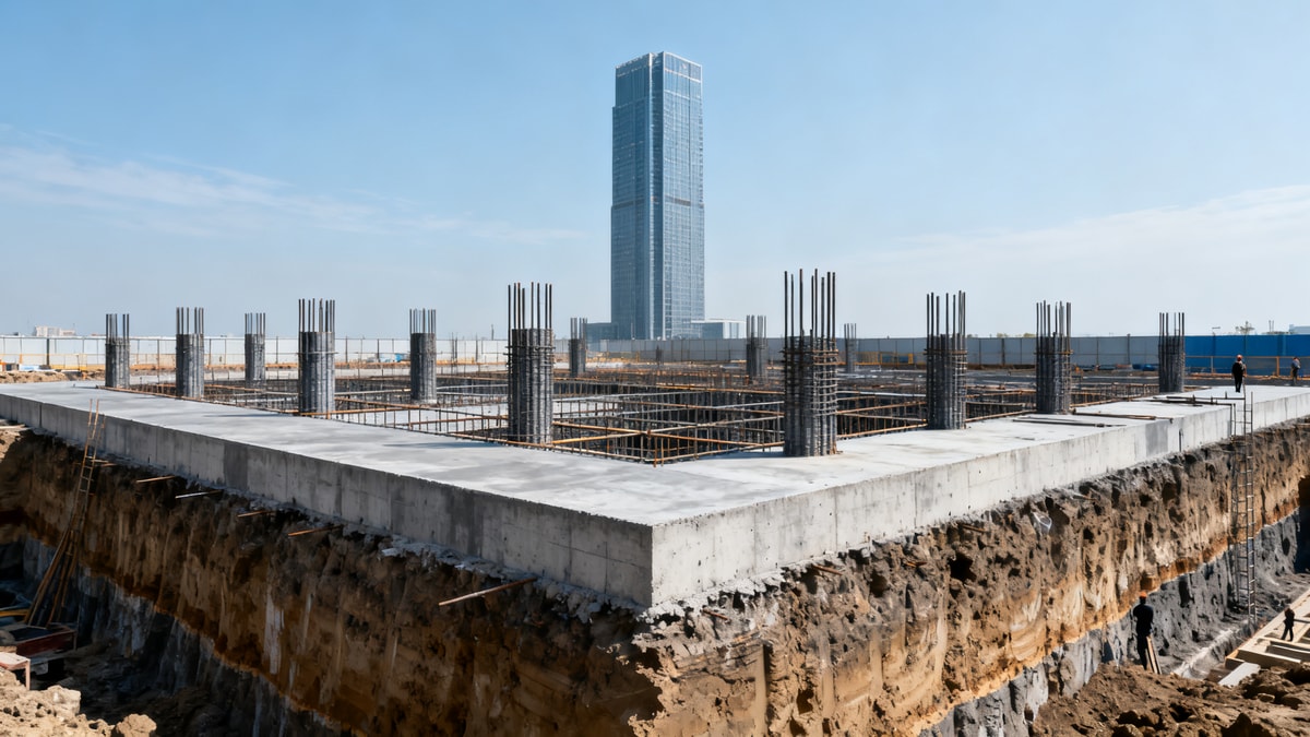 Foundational engineering choices that affect high-rise stability later