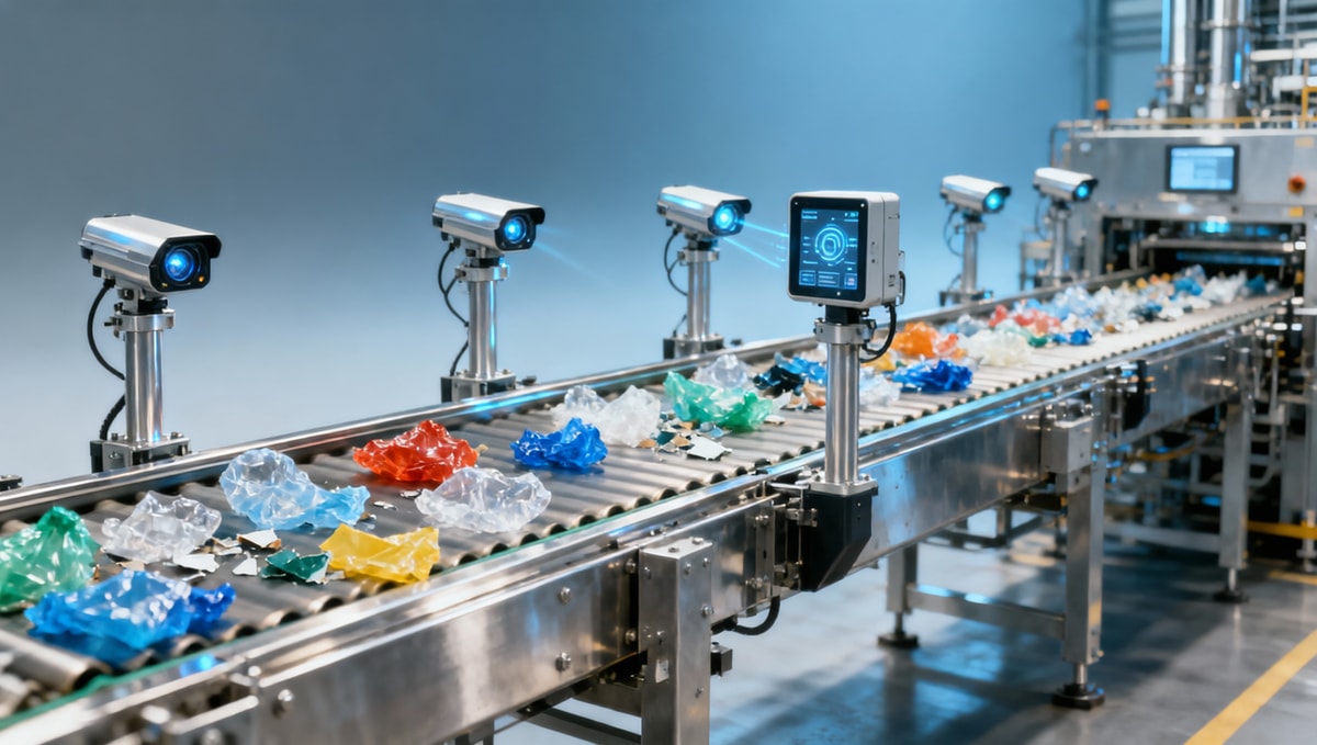 Waste recycling sorting lines losing accuracy after firmware update 3.2.1