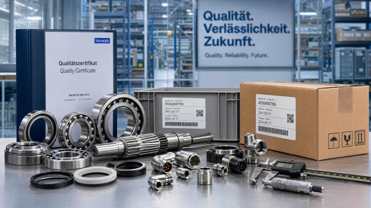 Industrial Machinery Parts Suppliers in Germany: How to Judge Quality