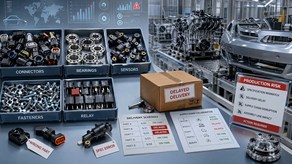 Automotive Component Procurement Mistakes That Delay Production