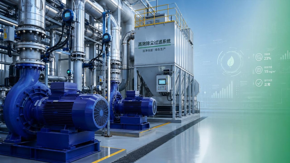 What industrial equipment changes are driving environmental upgrades