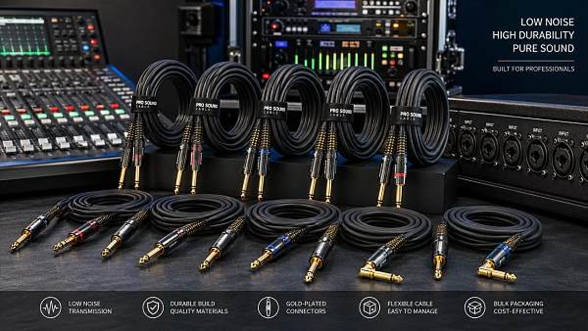Instrument cables that reduce noise without overspending