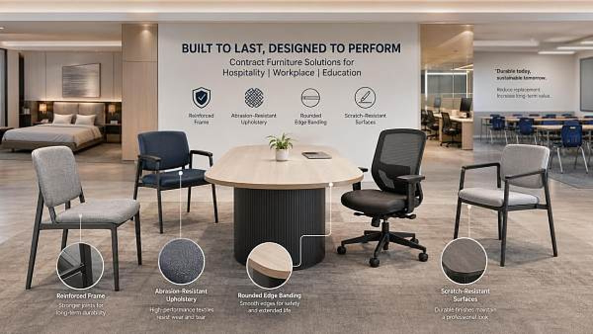 Contract furniture specs that reduce replacement cycles