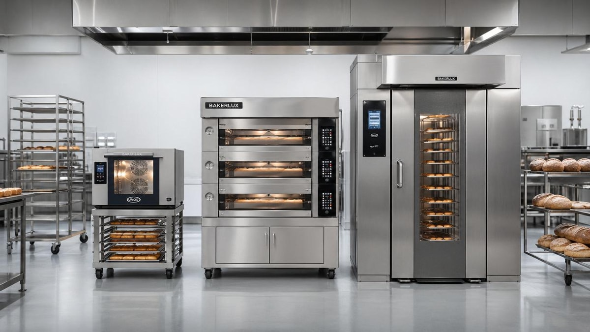 Bakery Ovens Commercial Models Compared by Output and Footprint
