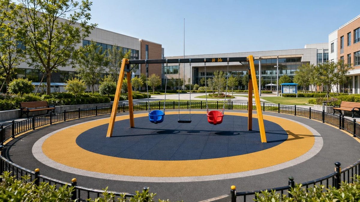 How Playground Swings Affect Safety Zones and Site Planning