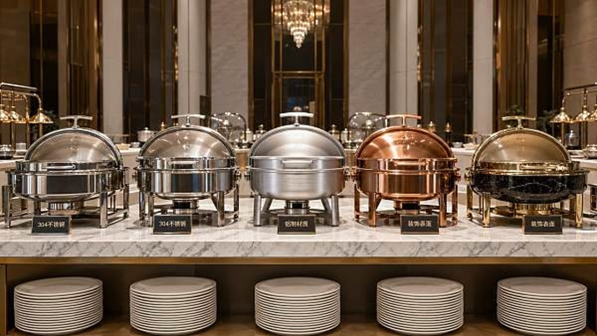 Buffet Chafing Dishes in Bulk: Which Materials Age Better