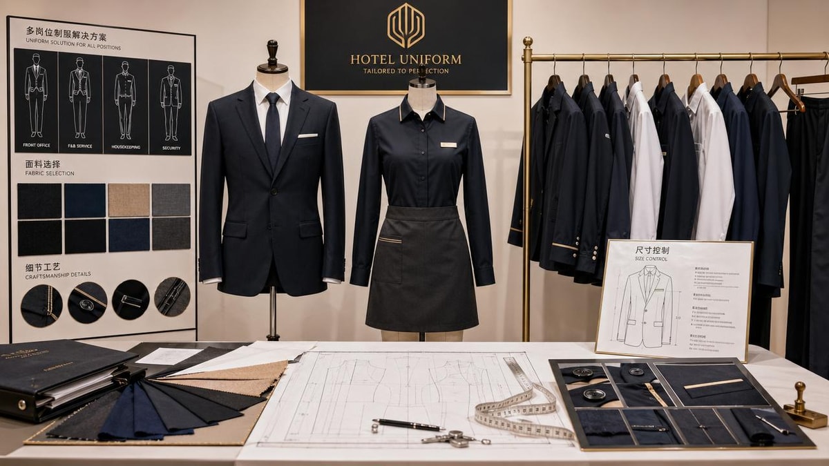 Custom Hotel Uniforms: Where Fit Problems Usually Start