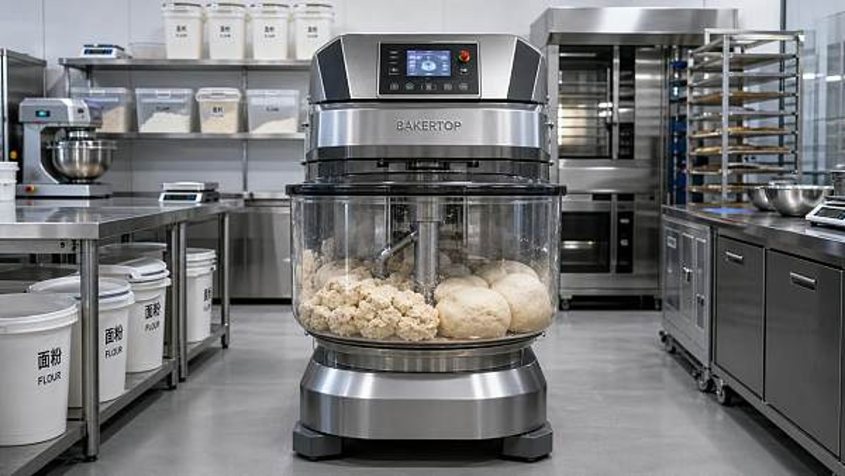 Bakery Dough Mixers Sized Right for Batch Consistency