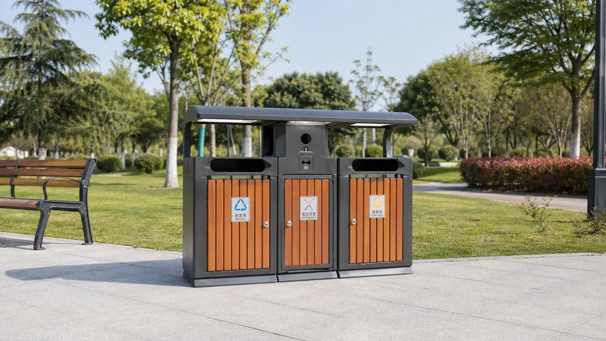 Park Trash Cans That Cut Maintenance Instead of Adding It