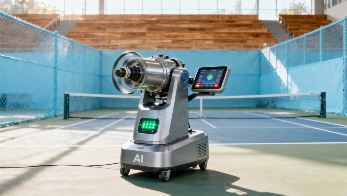 2026 Jiujiang Guokong Cup Tennis Open Spurs ASEAN Demand for AI Ball Machines