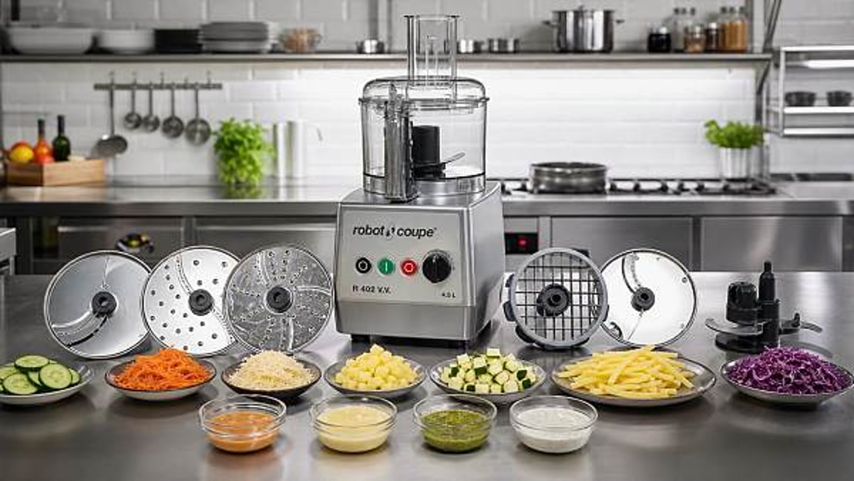 Commercial food processors: the attachment issue many kitchens overlook