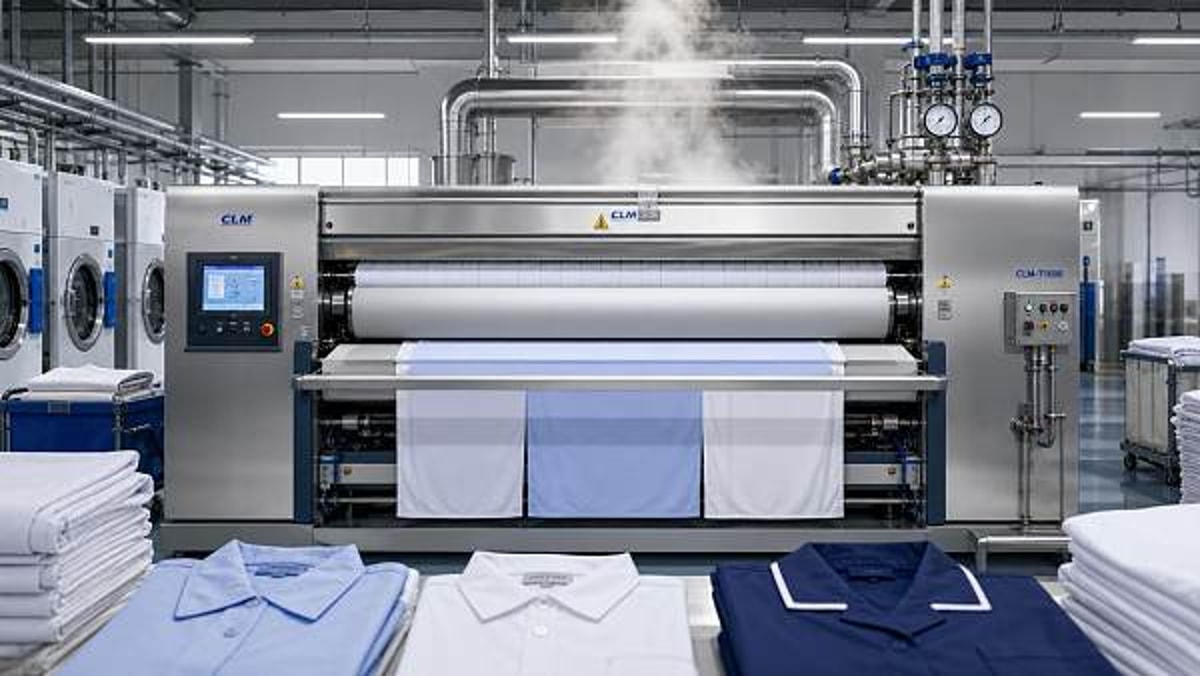 Industrial ironing machines: steam output is not the only thing to compare