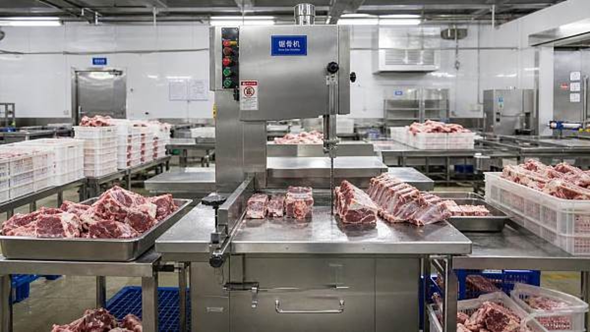 What slows down commercial bone saw machines during peak prep hours