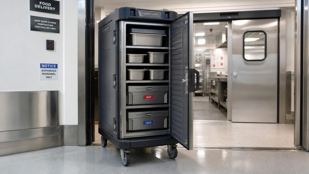 Catering transport carts: how much insulation is actually enough?