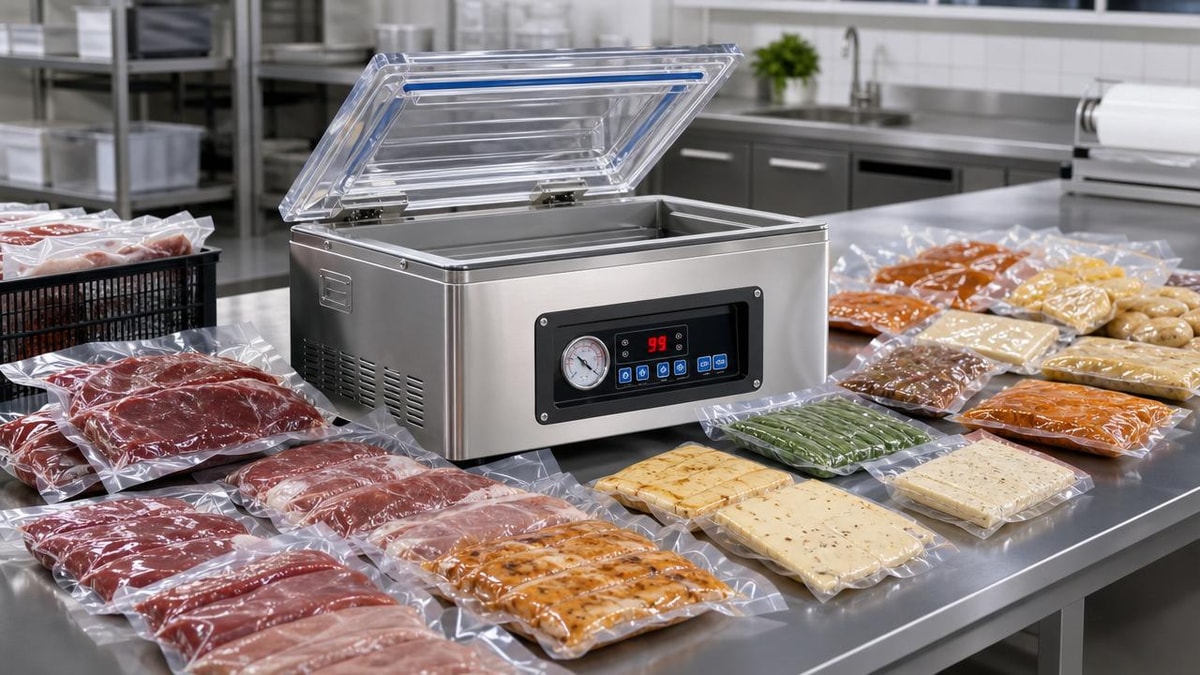 Vacuum sealing machines food businesses can scale with