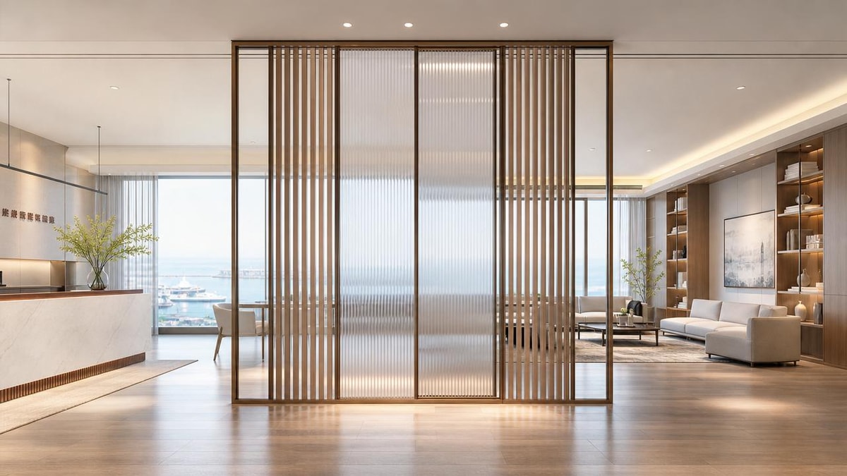 Decorative room dividers that improve layout without blocking light