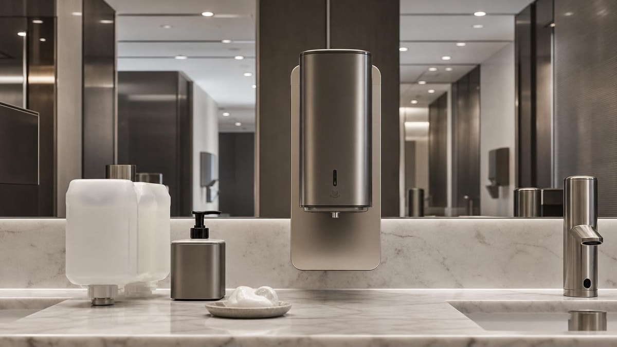 Automatic soap dispensers: battery life is not the only issue