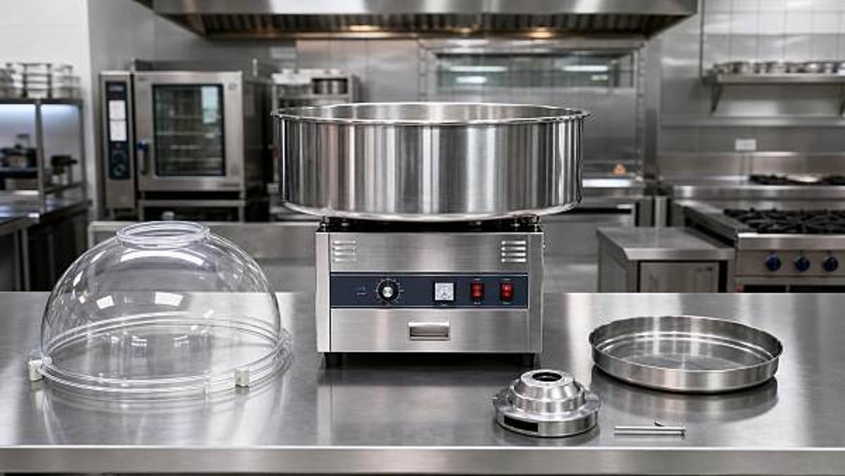Cotton candy machines wholesale: small details that affect cleaning time