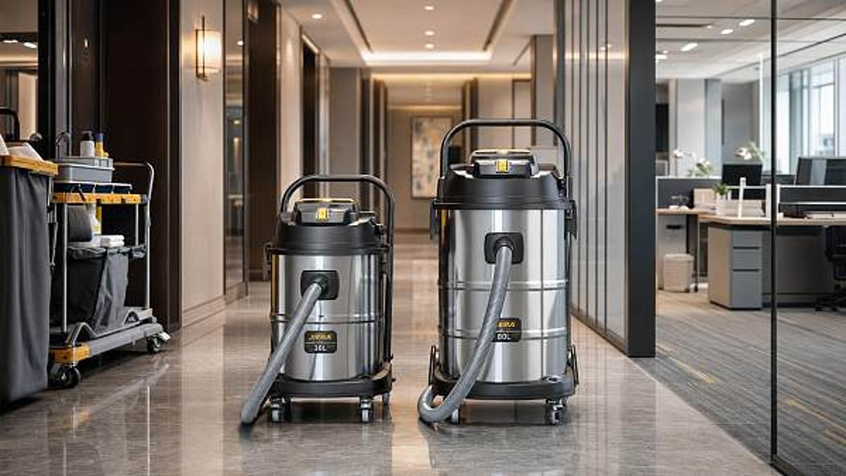 Wet and dry vacuum cleaners: when tank size slows teams down