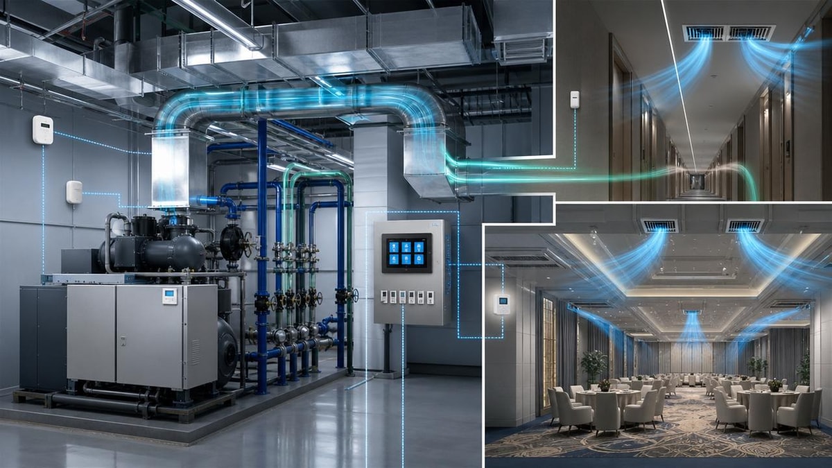 HVAC systems for hotels: poor zoning raises energy bills quietly