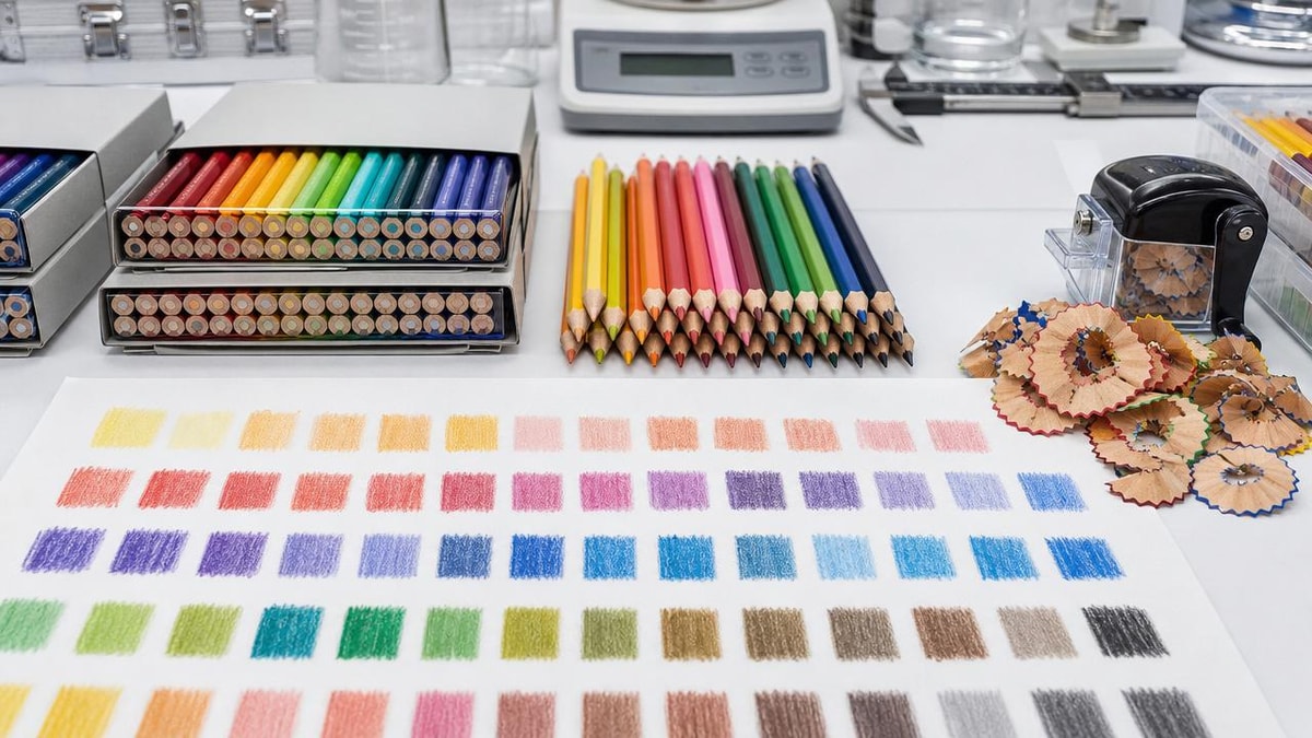 Colored pencils wholesale: which specs matter beyond color count