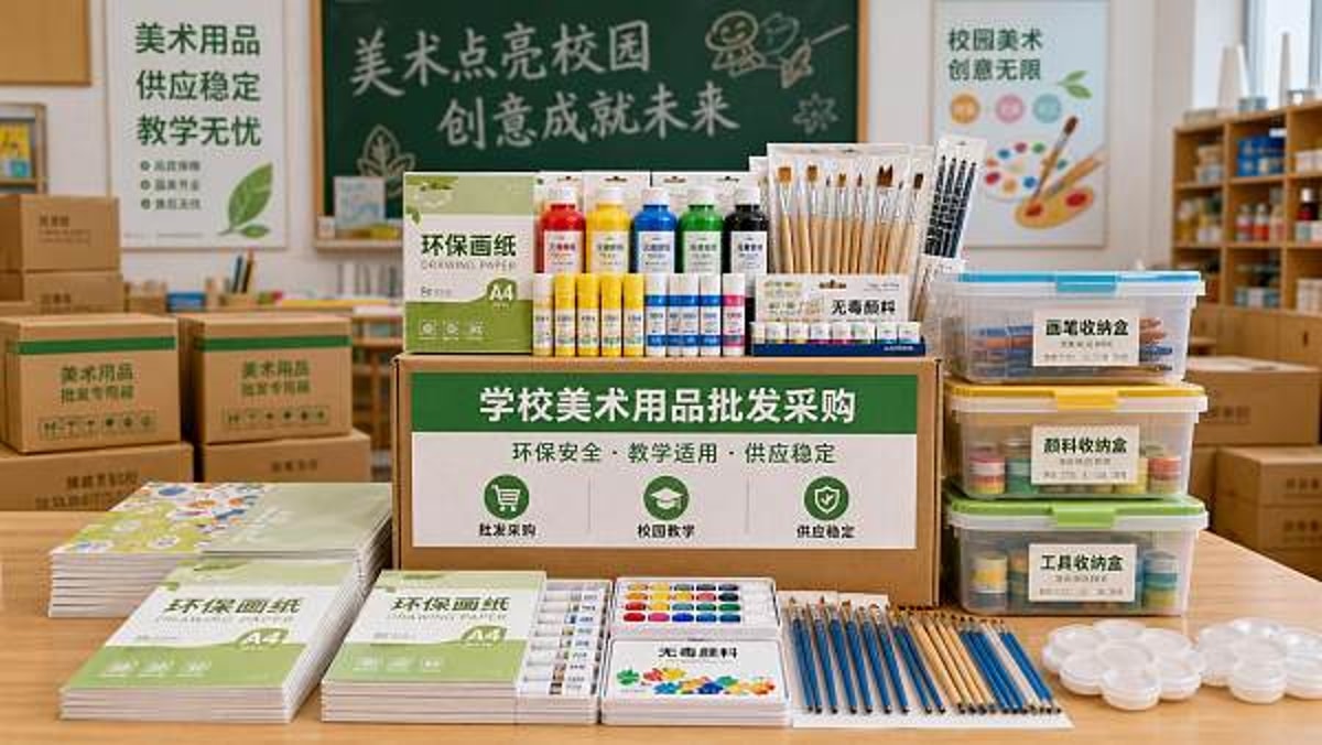 Art supplies wholesale trends schools are paying attention to
