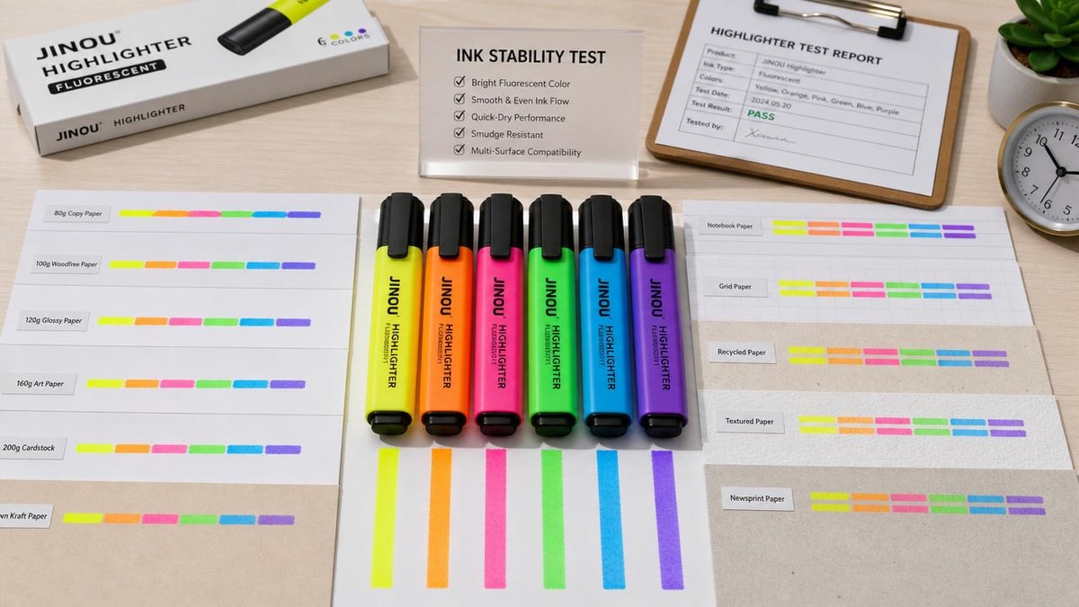 Highlighter markers wholesale: why ink consistency matters more