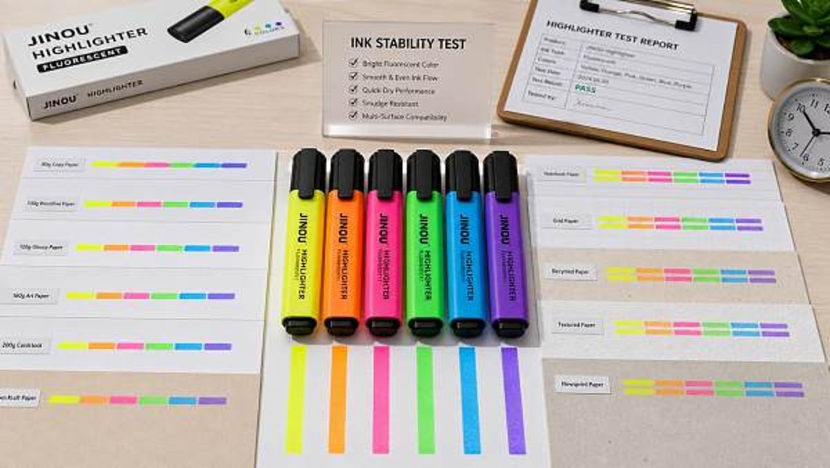 Highlighter markers wholesale: why ink consistency matters more