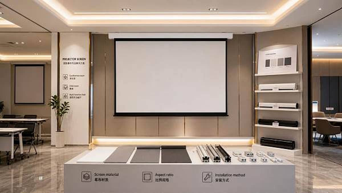 What to check before ordering wholesale projector screens
