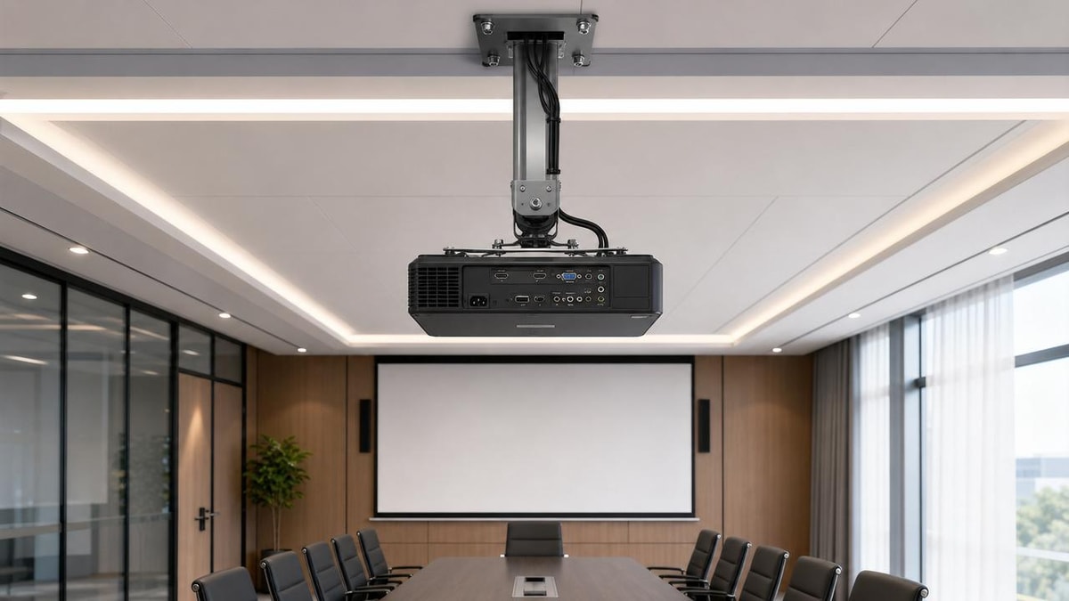 Ceiling mount projector brackets: where installation mistakes happen