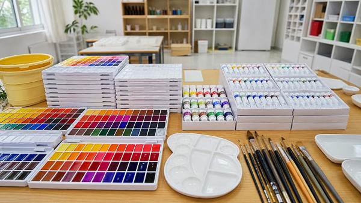 Watercolor paints bulk: student use reveals quality fast