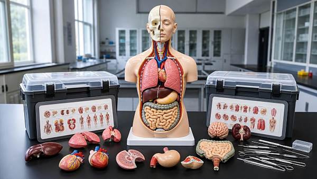 Human anatomy models that improve hands-on teaching, not storage
