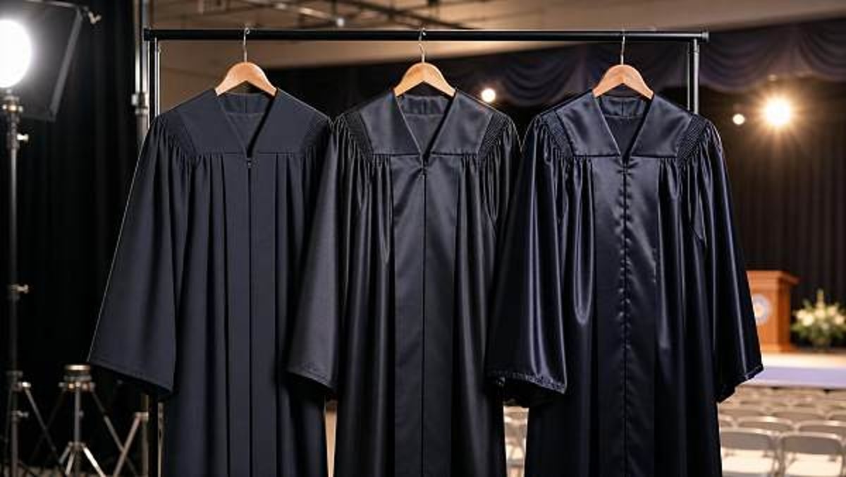 Custom graduation gowns: why fabric choice changes event photos