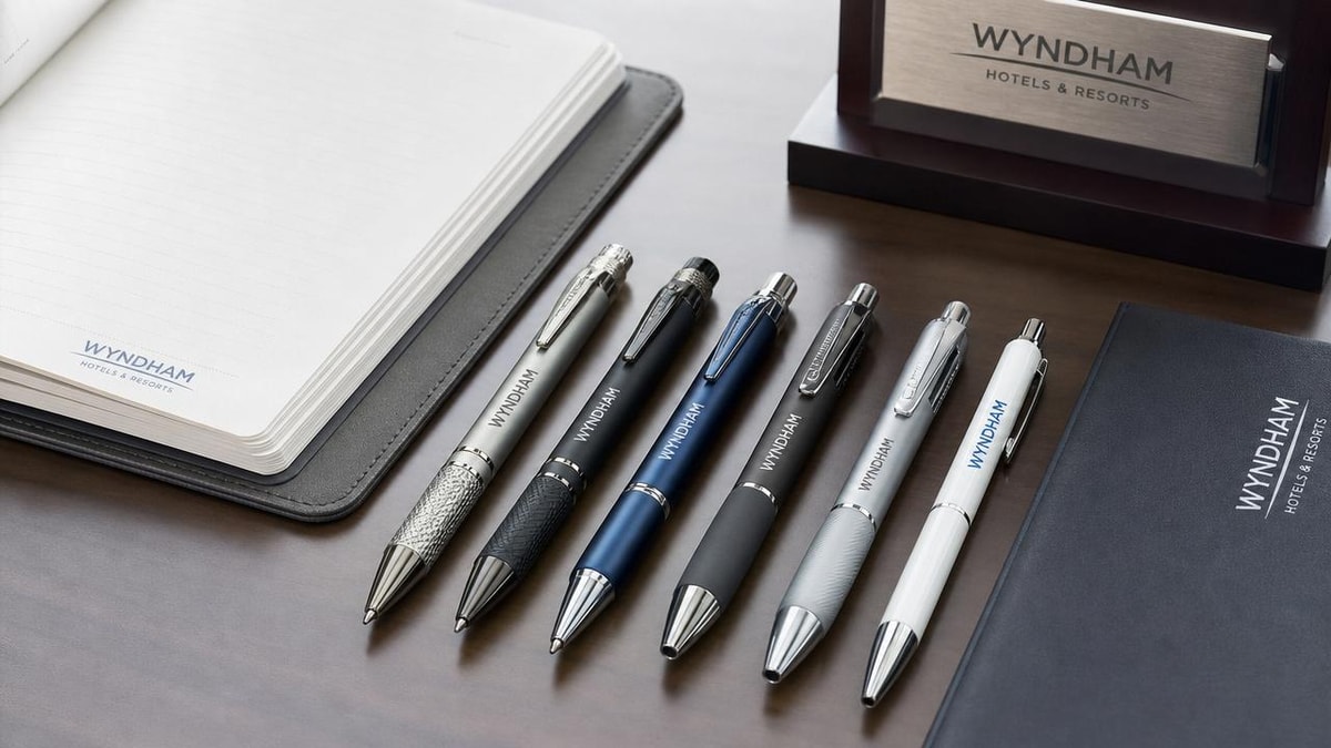 Custom promotional pens that get used instead of thrown away