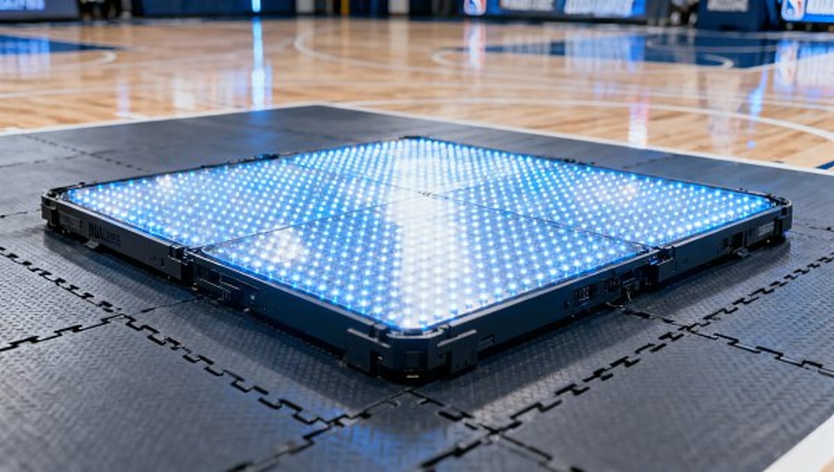 NBA Adopts New LED Interactive Court Floors in 2026–27 Season