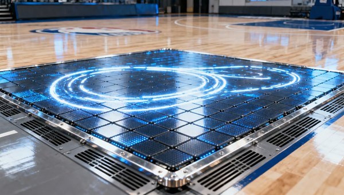 NBA LED Interactive Court System Enters Mass Production