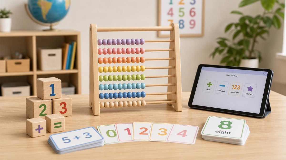 Abacus learning toys still matter when math goes digital