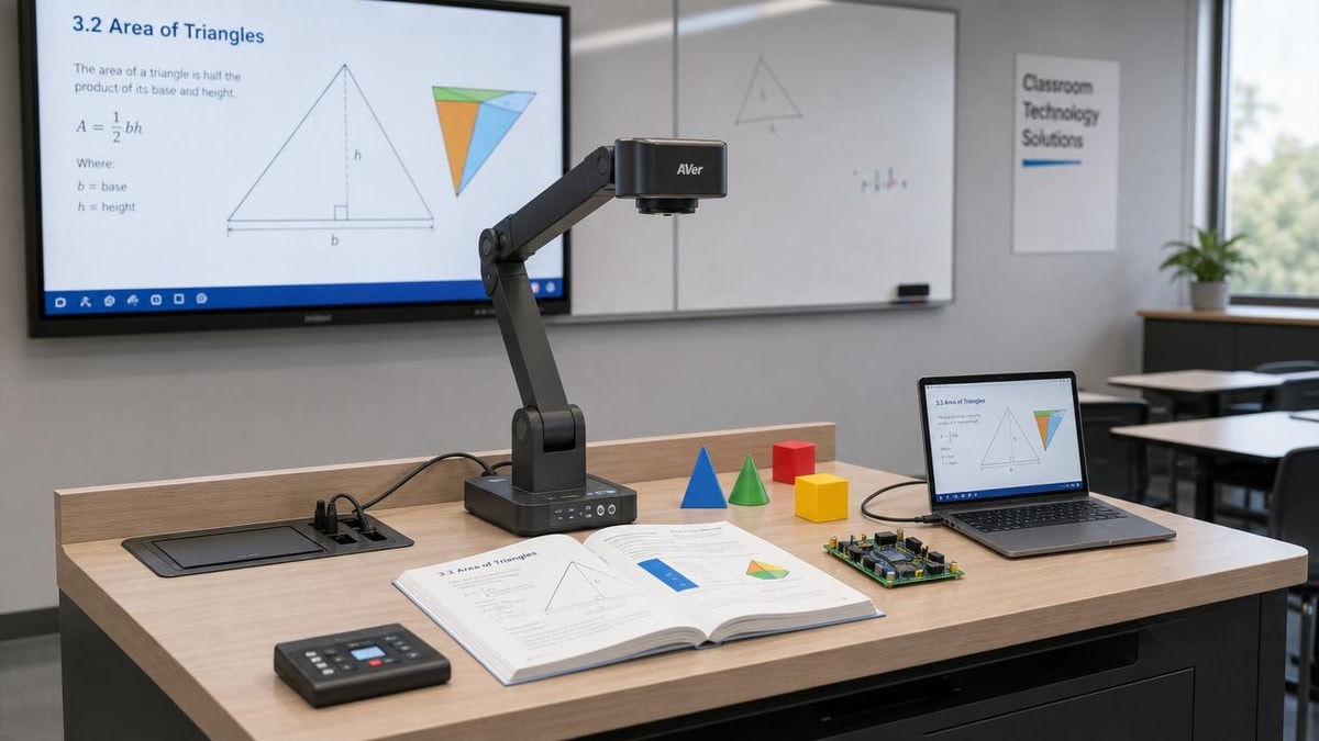 Document cameras for teachers: image quality or software first?