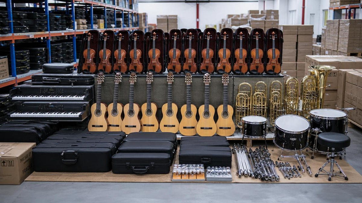Wholesale musical instruments for schools without uneven quality