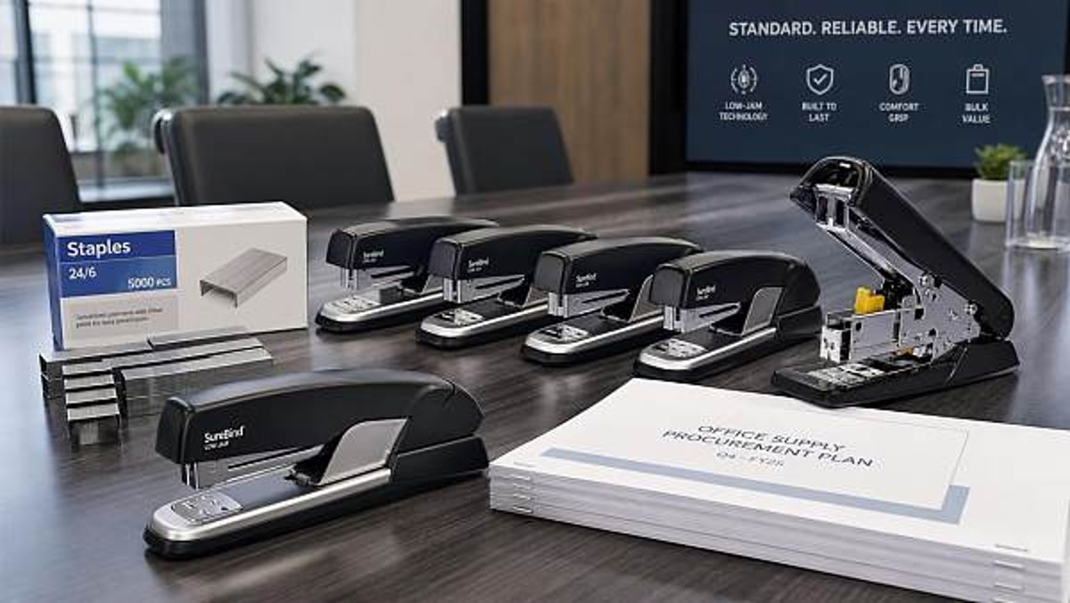 Office staplers bulk orders: why jam rates matter more than price