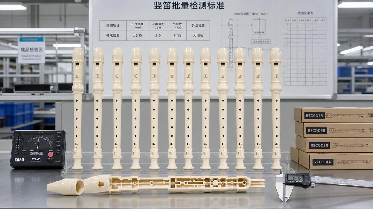 Recorders flutes bulk: tuning consistency is often the real issue