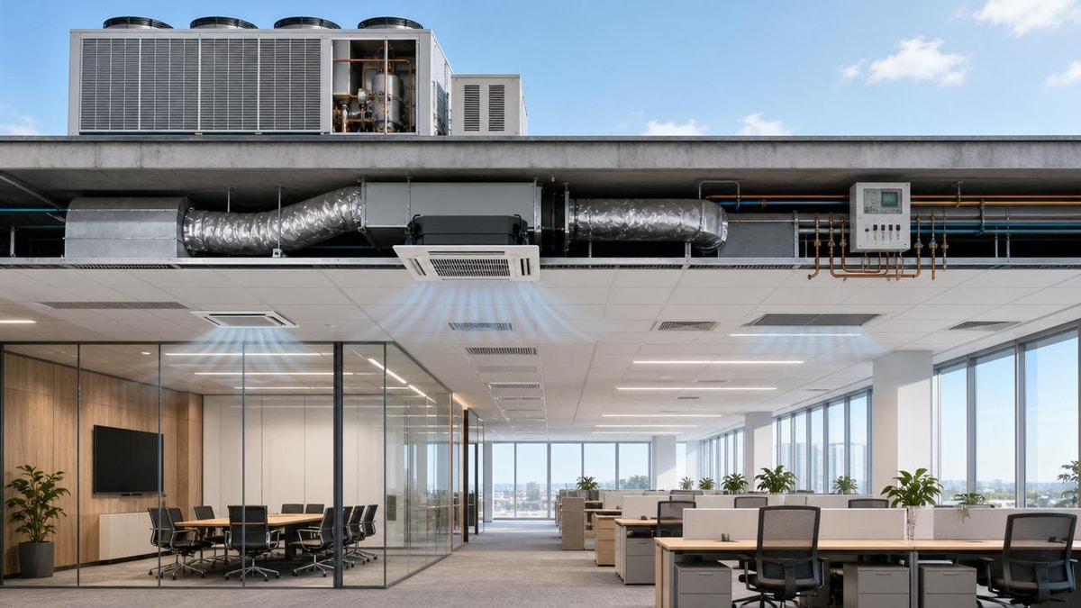 Commercial Air Conditioners for Offices: When Sizing Goes Wrong