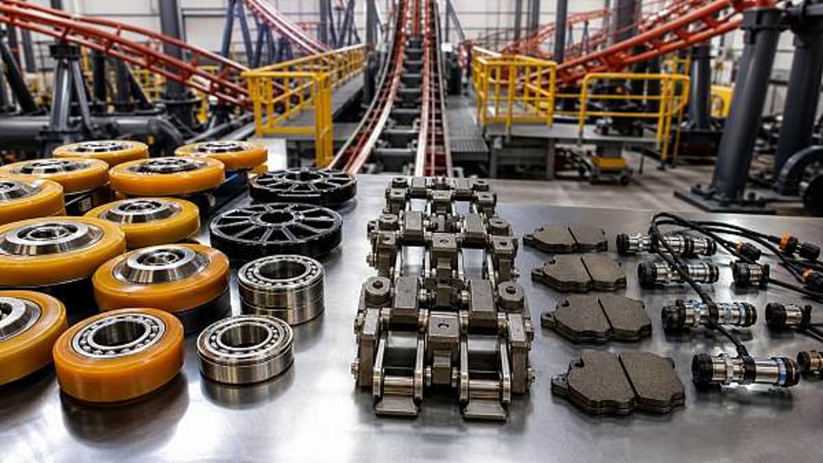 Roller Coaster Parts With the Highest Replacement Frequency