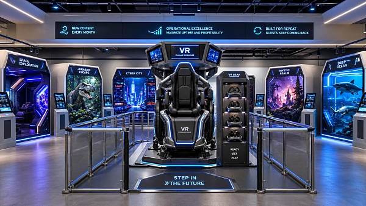 VR Simulator Rides: Why Repeat Visits Drop After the First Month