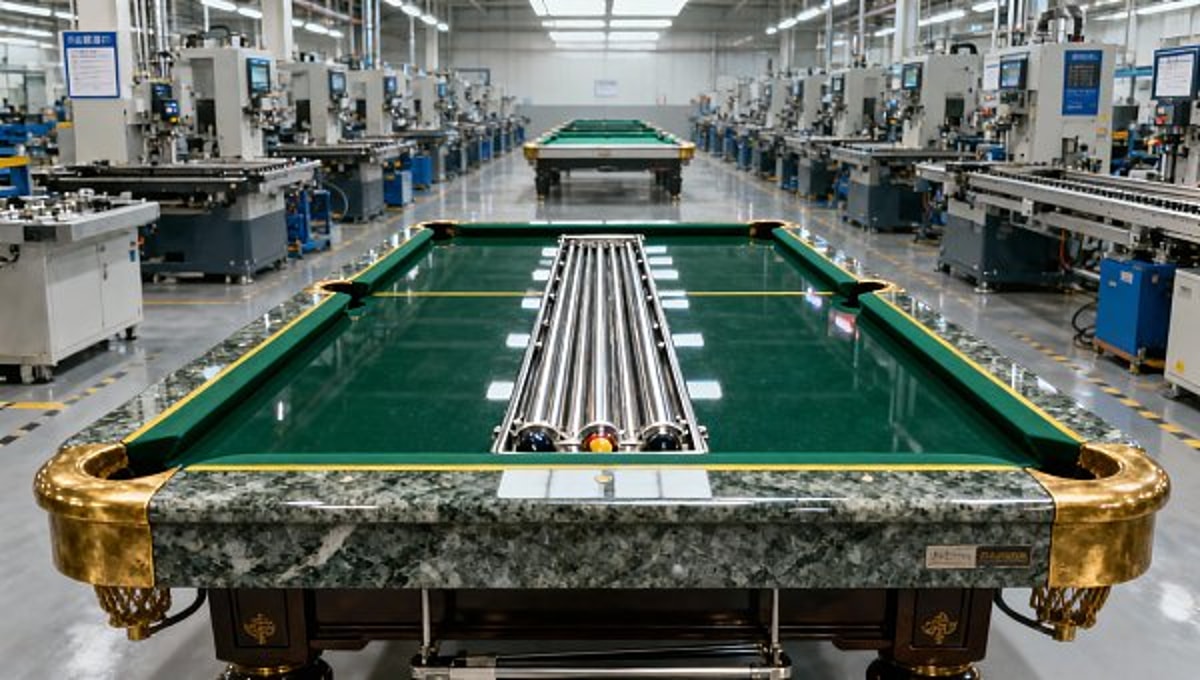 Snooker World Championship Boosts Chinese Billiards Table Exports