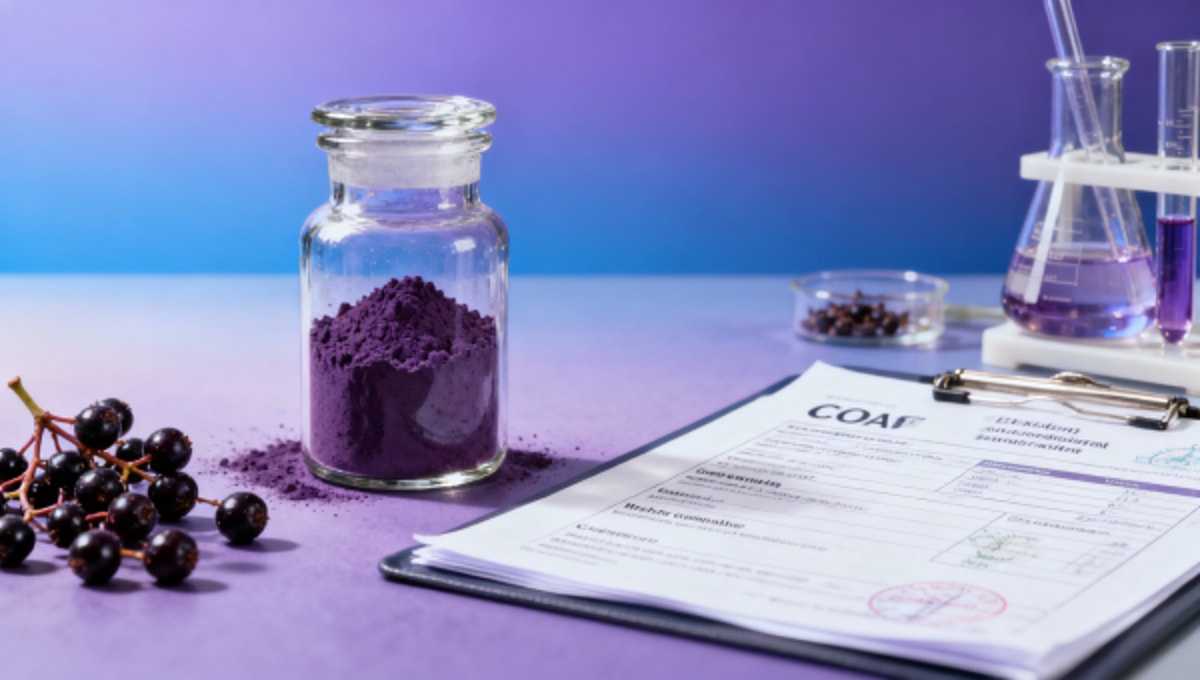 What documentation matters most in elderberry extract wholesale?