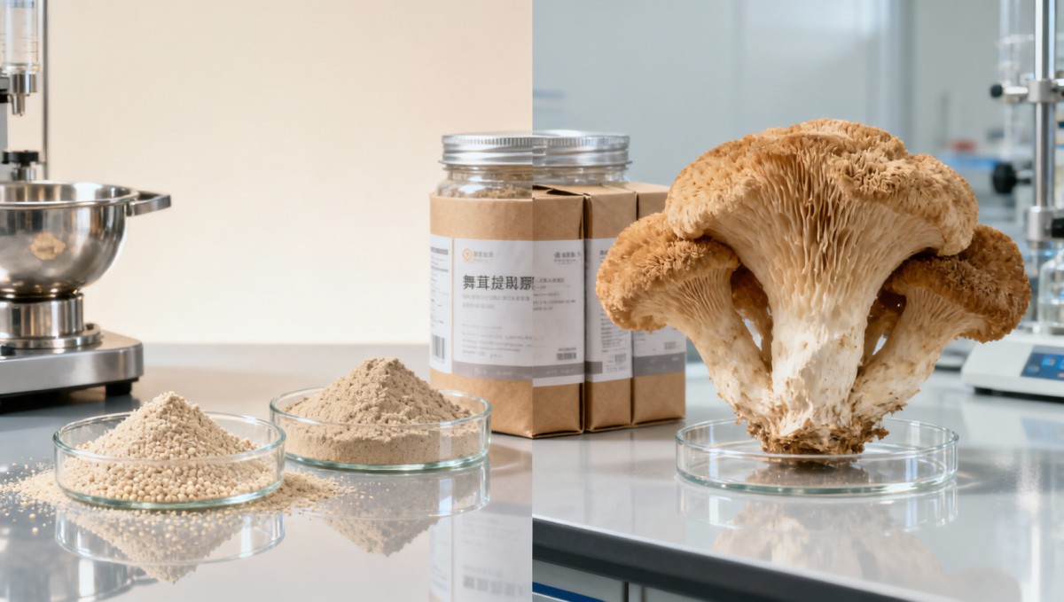 Maitake mushroom extract vs powder: which one fits your process?