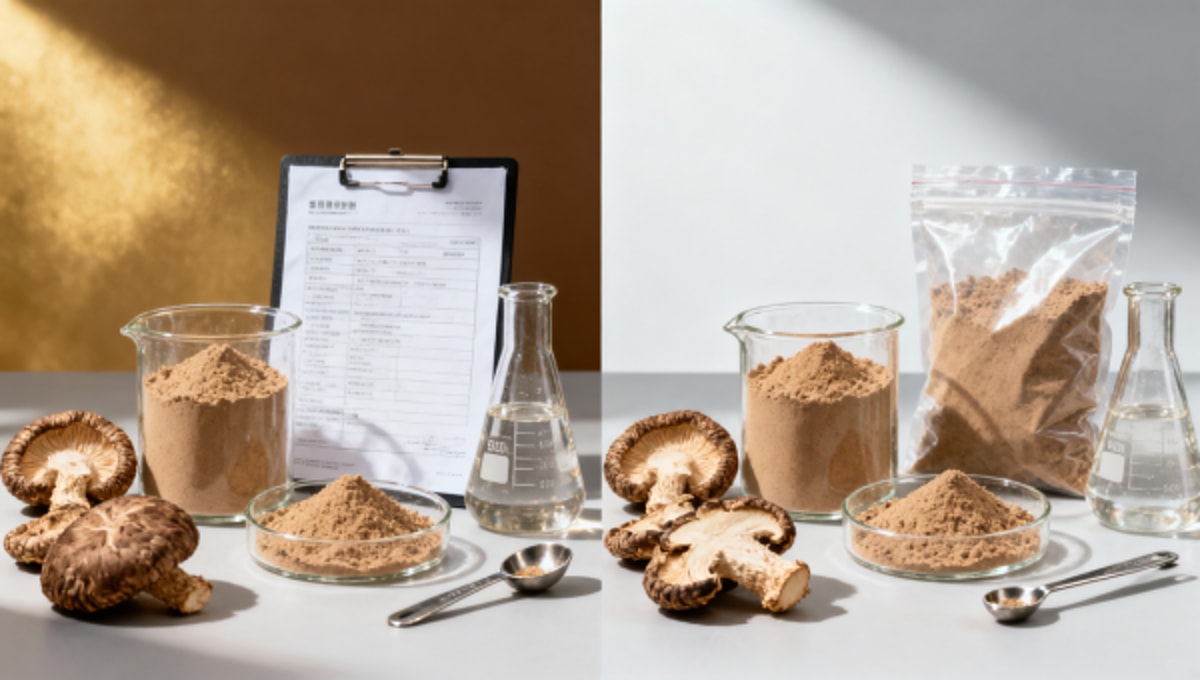Shiitake mushroom powder: common sourcing mistakes to avoid
