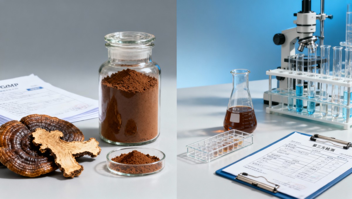 What certifications matter for reishi mushroom extract bulk orders?