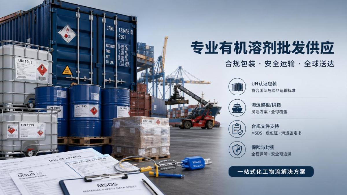 Organic solvents wholesale: where hidden freight costs appear
